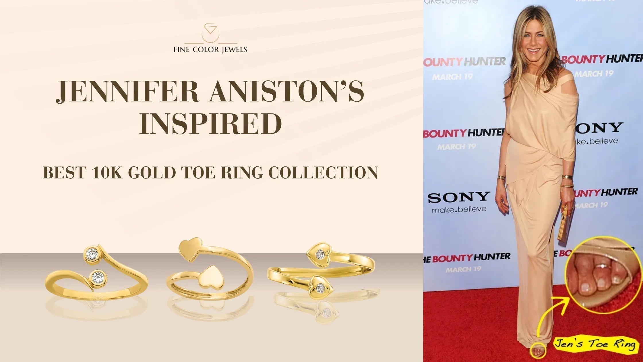 10k Gold Toe Ring