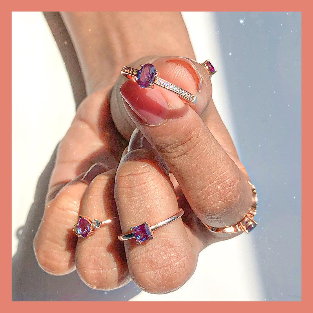 Alexandrite gemstone