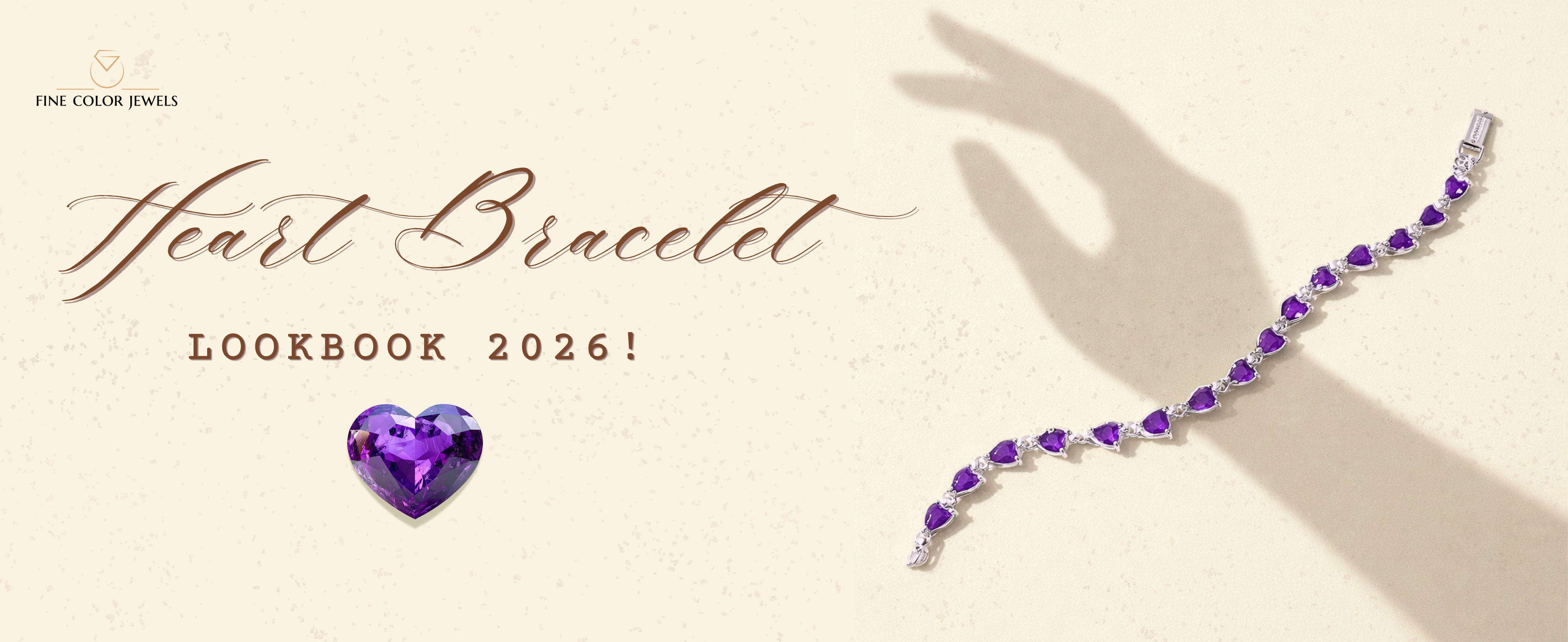 Heart Bracelet Lookbook for 2026: Why This Shape Still Matters - Fine Color Jewels Heart Bracelet