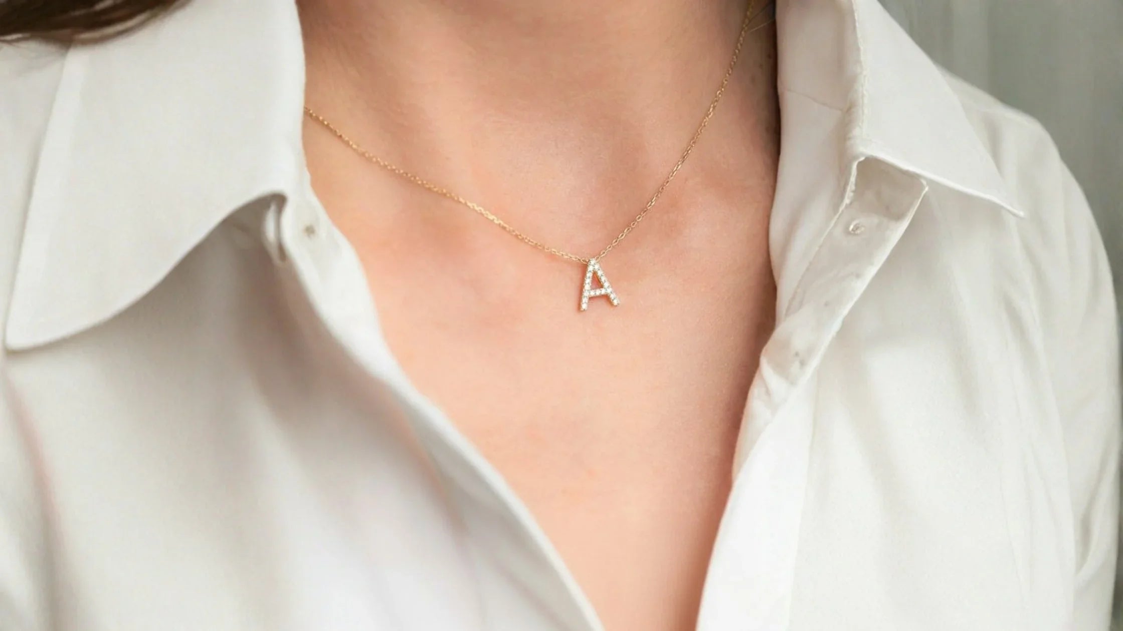 The Meaning Behind Diamond Initial Necklaces: Why Personalized Jewelry Never Goes Out of Style - Fine Color Jewels Diamond Initial Pendant Necklaces