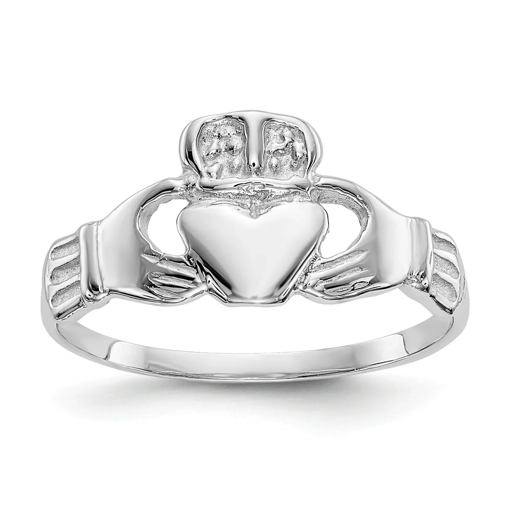 10k Gold Irish Claddagh Ring