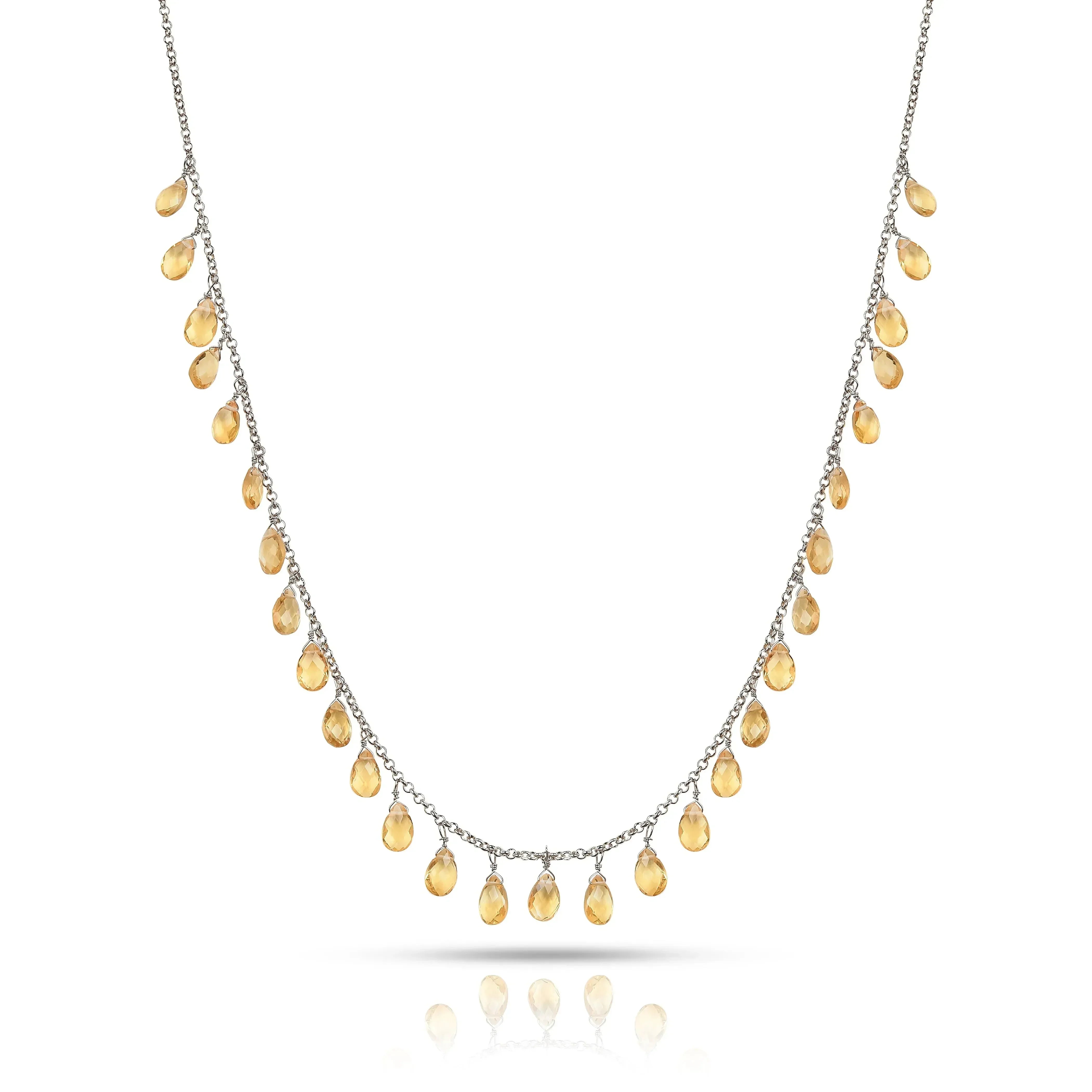 Citrine Layer Necklaces