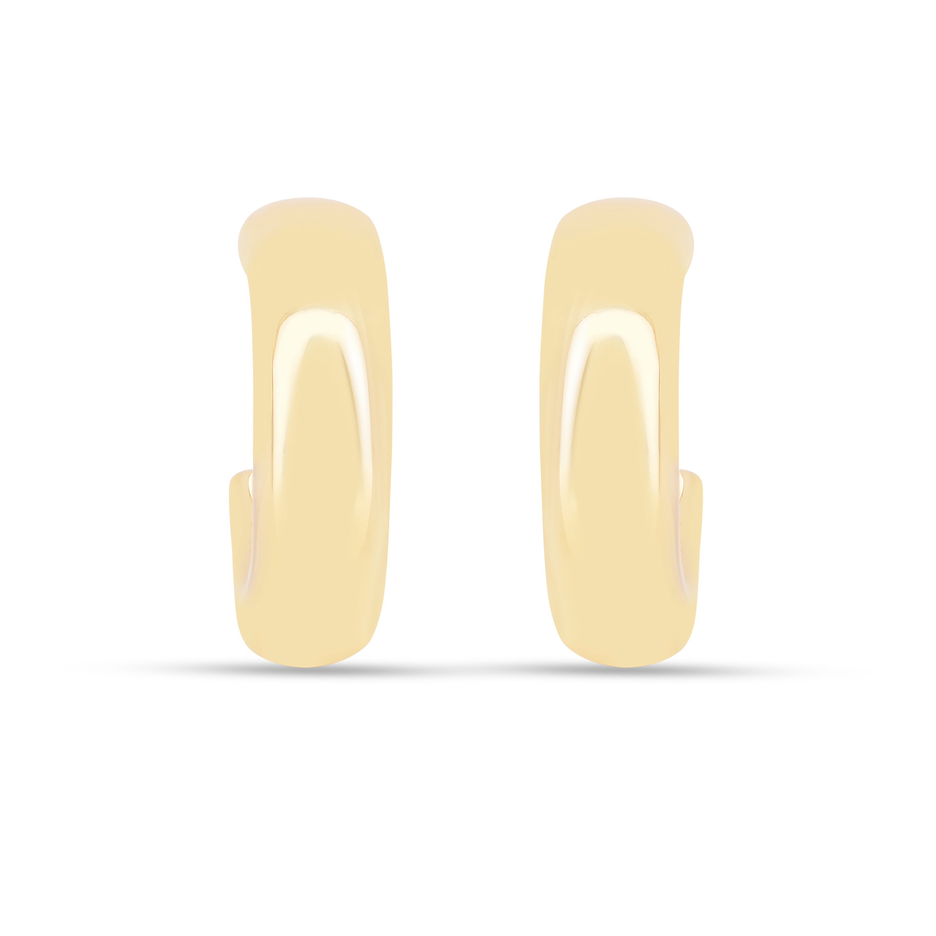 18K Gold Vermeil Open Hoop Earrings