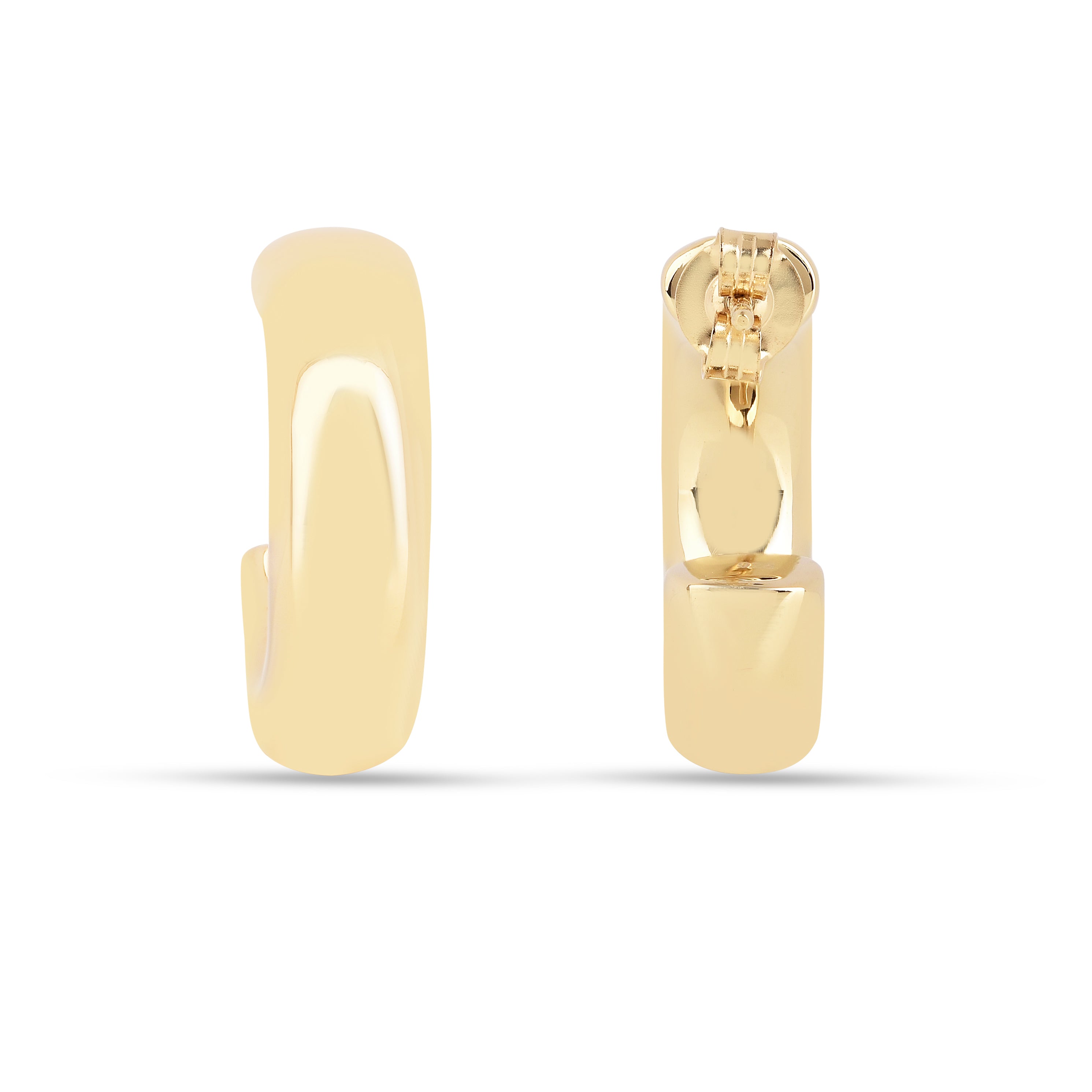 18K Gold Vermeil Open Hoop Earrings