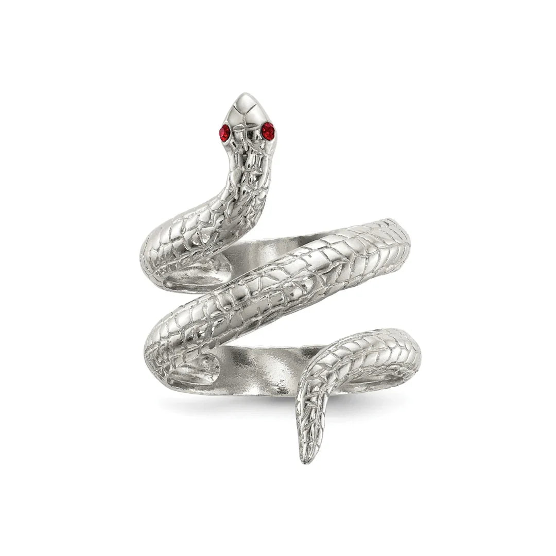 Sterling Silver Snake Ring