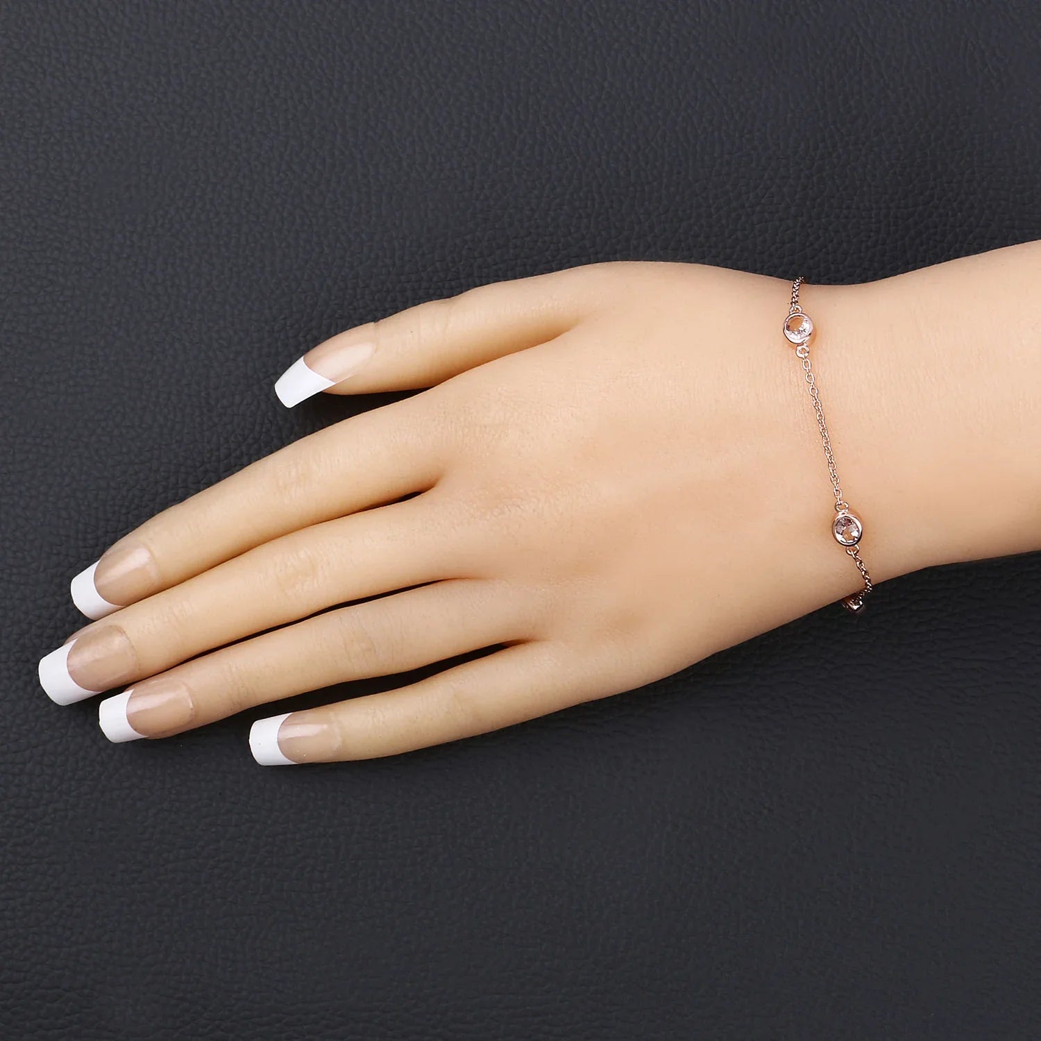 Genuine Morganite By The Yard Bracelet
