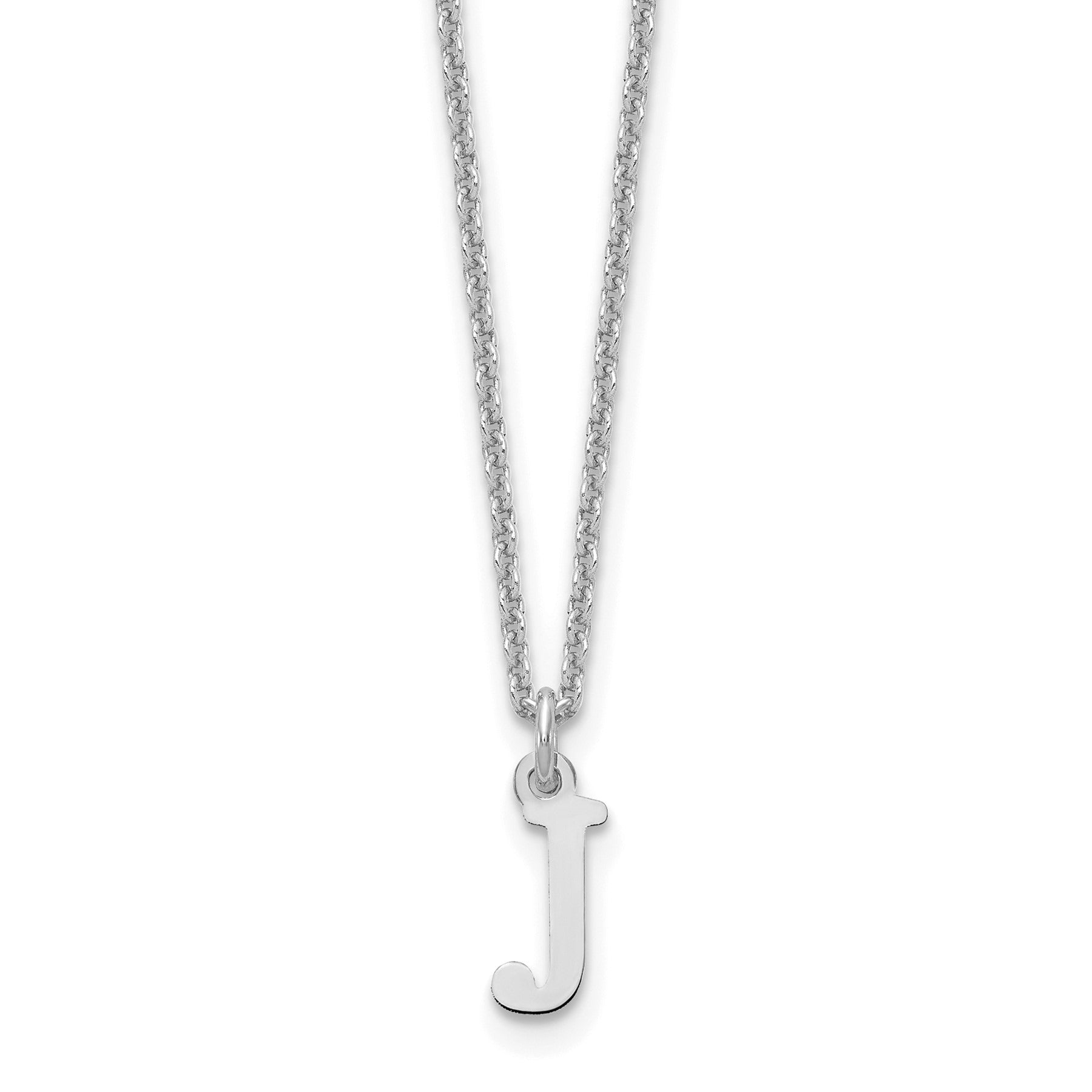 10K God Letters Initial Necklaces