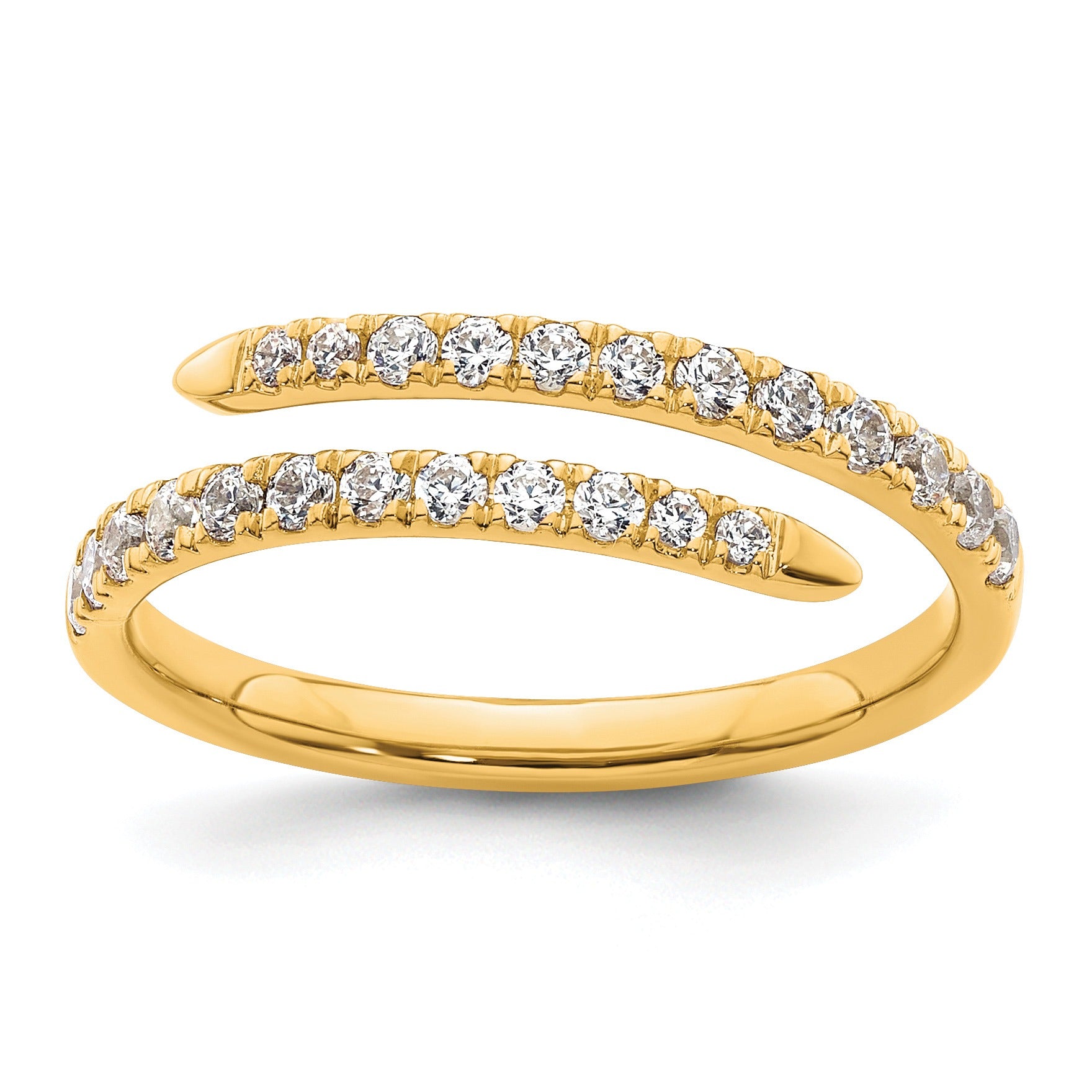 14k Gold Lab Grown Diamond Fashion Bands