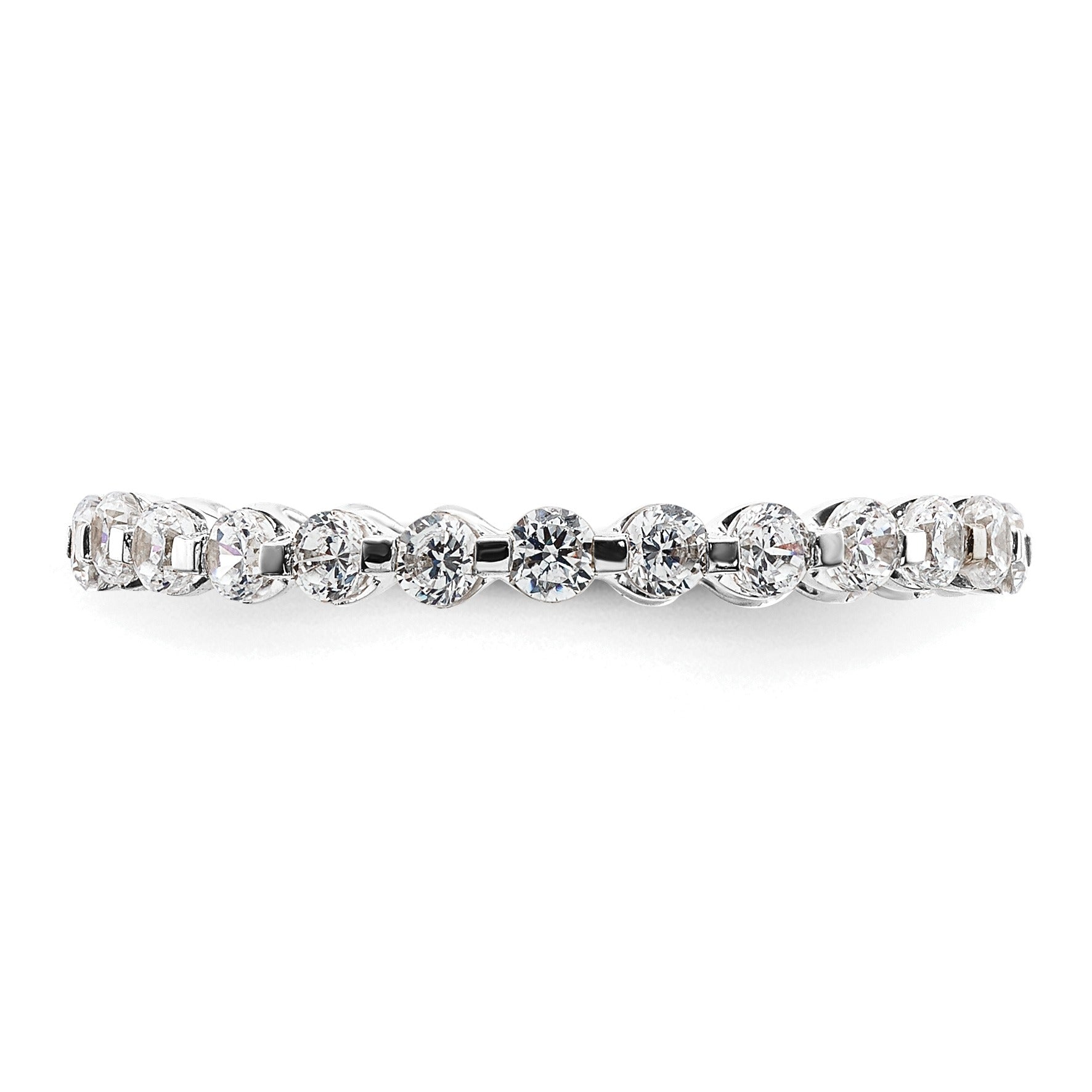 14k Gold Lab Grown Diamond Eternity Band Ring