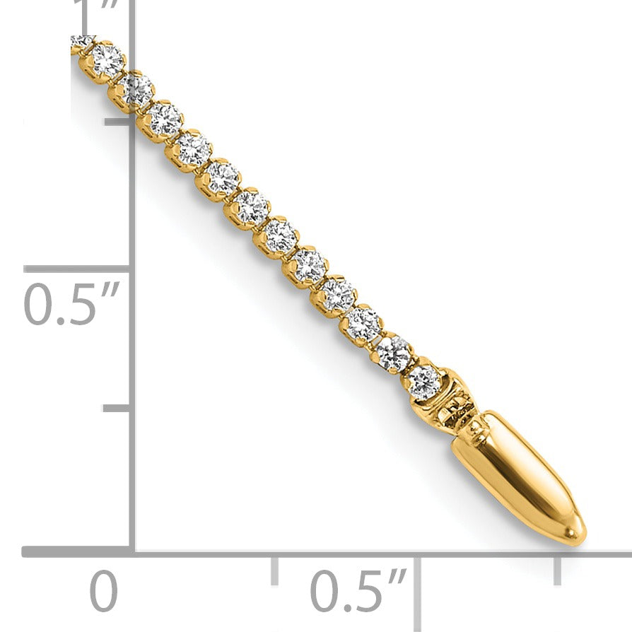 Lab Grown Diamond Tennis Bracelets 14k Gold