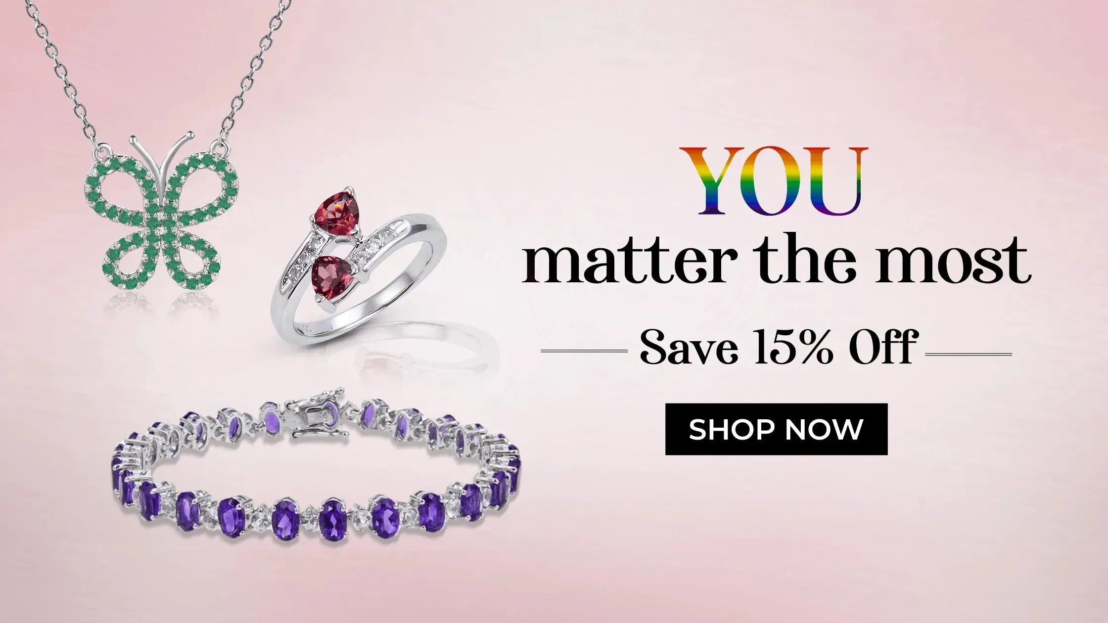 Colors Of Pride : Meaningful Pride Jewelry for Loved Ones - Fine Color Jewels 