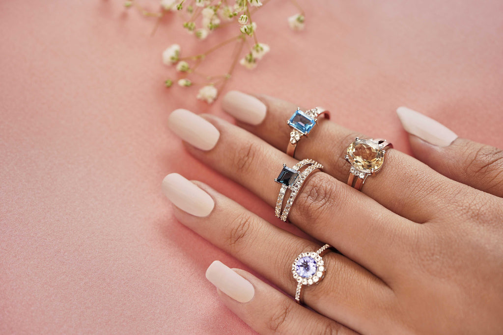5 Fine Color Jewels Gifts for Her Under $50
