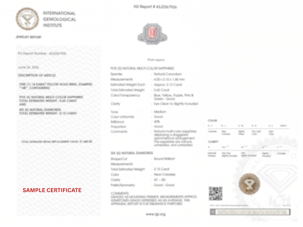 2Cttw Emerald Shaped Pink Lab Grown Diamond (F/VS) Double Halo Engagement Ring in 14K Gold