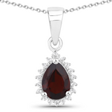 Garnet Jewelry Set