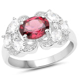 Rhodolite Garnet Cocktail Ring