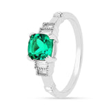 Colombian Created Emerald Five Stone Ring Fine Color Jewels best gift for girls, best gift for women, Birthday gift for her, Bridesmaid Gift for Her, Colombian emerald engagement ring, dla-dm-discount-all-154898, Emerald Gemstone Jewelry, emerald rings for women, Gift for Daughter, gift for her, Gift for Mom, gift for women, green promise ring, Jewelry Gift for her, Lab Emerald Ring, lab grown emerald ring, may birthstone ring, may birthstone ring Colombian emerald ring, ring for women, Wedding Gift For Her