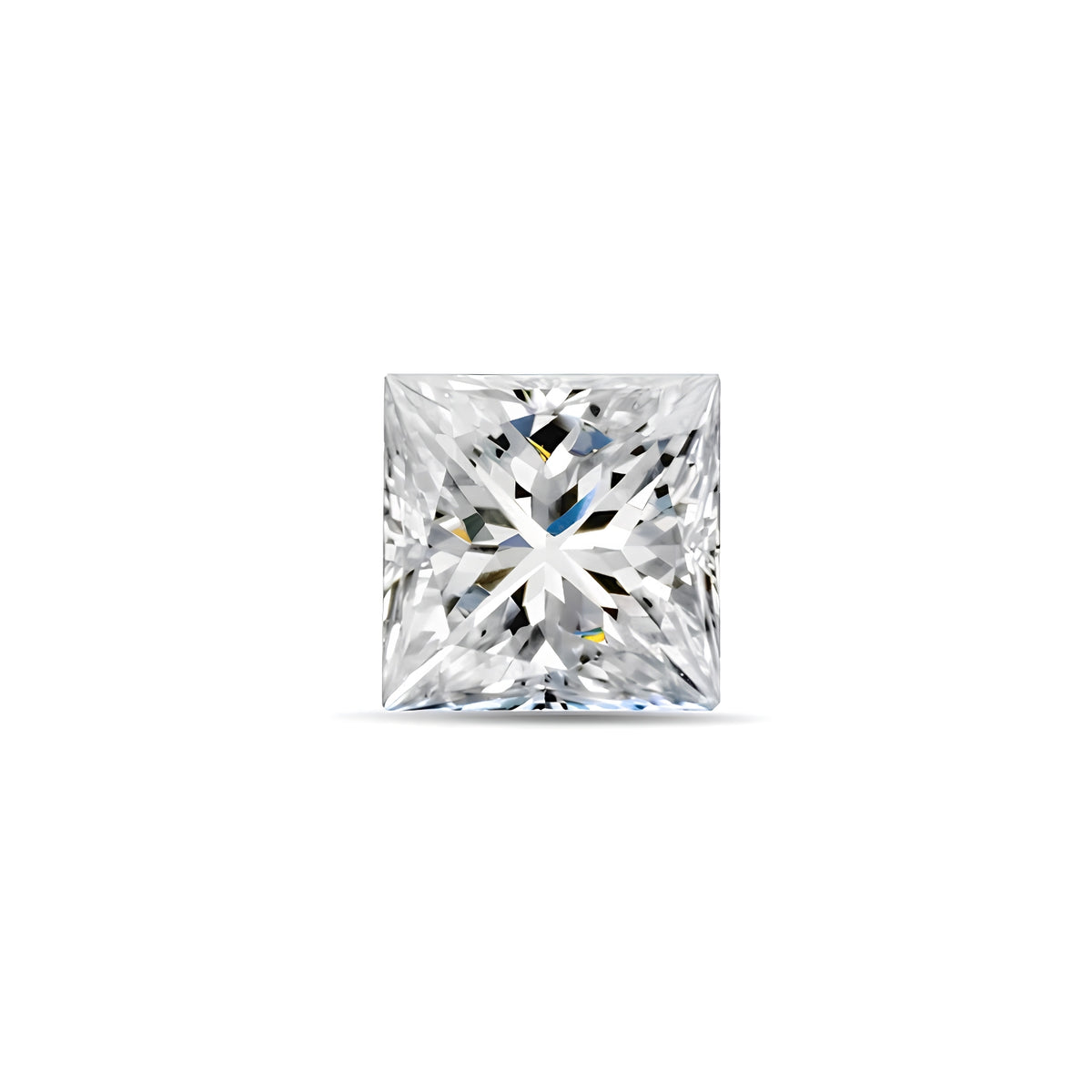 Princess Cut Loose Lab Grown Diamond Stone IGI Certified