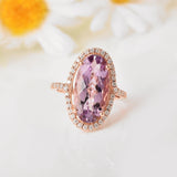 anniversary gift for her, gift for mom, jewelry gift for mom, rings for owmen under $100, genuine amethyst ring