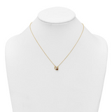 14K Gold Lady Bug Necklace