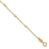 Dainty 10K Gold Bracelet for Girlfriend