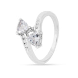 ring under $100, affordable beryl ring, trillion ring design for women