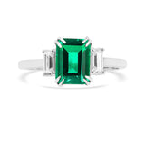 Colombian Created Emerald Three Stone Ring Fine Color Jewels best gift for girls, best gift for women, Christmas gift, Colombian emerald engagement ring, Colombian emerald ring, dla-dm-discount-all-154898, Emerald Gemstone Jewelry, emerald rings for women, gift for her, Gift for Mom, gift from daughter, gift ideas for her, gifts for her, green promise ring, Lab Emerald Ring, lab grown emerald ring, may birthstone ring, Mother's Day Gift, New Year gift, ring for women, Valentine's Day gift