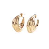 18K Gold Vermeil Layered Hoop Earrings