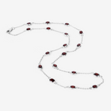 Genuine Garnet By the Yard Necklace