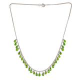 Chrome Diopside Layer Necklace