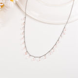 Rose Quartz Layer Necklace