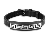 Greek Key Bracelet for Men