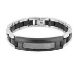 Stainless Steel Black Link Bracelets