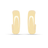 18K Gold Vermeil  Open Hoop Earrings