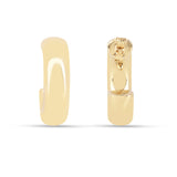 18K Gold Vermeil  Open Hoop Earrings