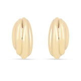 18K Gold Vermeil Layered Hoop Earrings