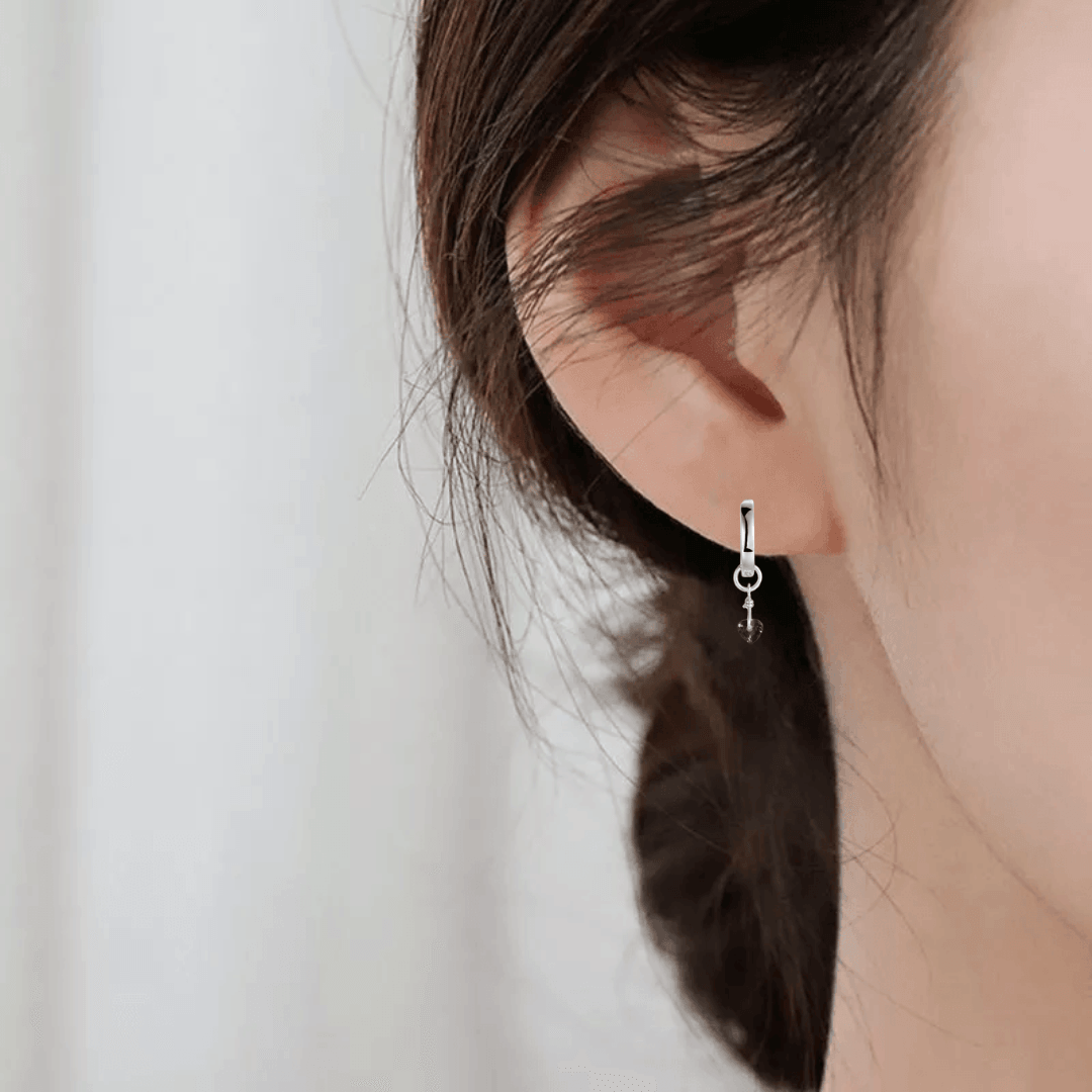 Alexandrite Heart Earrings Fine Color Jewels $ 100 - 150, 925 Sterling Silver, Blue, Cr. Alexandrite, dla-dm-discount-all-143240, dla-dm-discount-all-154898, Fashion, Green, Round, sale