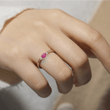 Stuuning ruby ring, elegant ruby ring design, ruby ring on a budget