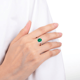 Colombian Created Emerald Three Stone Ring Fine Color Jewels best gift for girls, best gift for women, Christmas gift, Colombian emerald engagement ring, Colombian emerald ring, dla-dm-discount-all-154898, Emerald Gemstone Jewelry, emerald rings for women, gift for her, Gift for Mom, gift from daughter, gift ideas for her, gifts for her, green promise ring, Lab Emerald Ring, lab grown emerald ring, may birthstone ring, Mother's Day Gift, New Year gift, ring for women, Valentine's Day gift