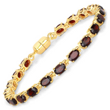 Genuine Garnet Tennis Bracelet