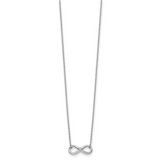 Diamond Infinity Necklace