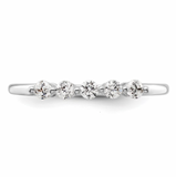 Five Stones 14k White Gold Diamond Ring