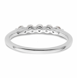 Five Stones 14k White Gold Diamond Ring