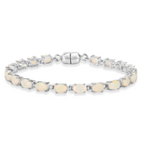 Genuine Ethiopian Opal Tennis Bracelet