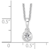 14K White Gold Lab Grown Diamond Solitaire Necklace Fine Color Jewels aesthetic necklace, best gift for girls, best gift for women, chain pendant, dla-dm-discount-all-153807, gift for her, Gift for Mom, gift for women, gift from daughter, gold and diamond necklace, minimalistic necklace, pendant necklace, solitaire diamond, Valentine's Day gift, wedding gift, White Gold chain