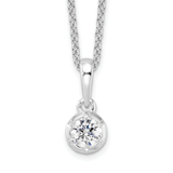 14K White Gold Lab Grown Diamond Solitaire Necklace Fine Color Jewels aesthetic necklace, best gift for girls, best gift for women, chain pendant, dla-dm-discount-all-153807, gift for her, Gift for Mom, gift for women, gift from daughter, gold and diamond necklace, minimalistic necklace, pendant necklace, solitaire diamond, Valentine's Day gift, wedding gift, White Gold chain