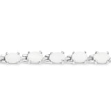 Genuine Opal Tennis Bracelet