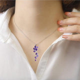 Natural Amethyst Leaf Jewelry Set Fine Color Jewels Amethyst Pendant Necklace, Amethyst Jewelry, Amethyst Necklace and Earrings Set, Amethyst Solitaire Necklace, Amethyst Stud Earrings, best gift for girls, best gift for women, dla-dm-discount-all-154898, February Birthstone Jewelry, gift for her, Gift for Mom, gift for women, gift from daughter, Healing Gemstone Pendant, Natural Amethyst Jewelry Set, Purple Gemstone Jewelry, Sterling Silver Amethyst Jewelry, Valentine's Day gift