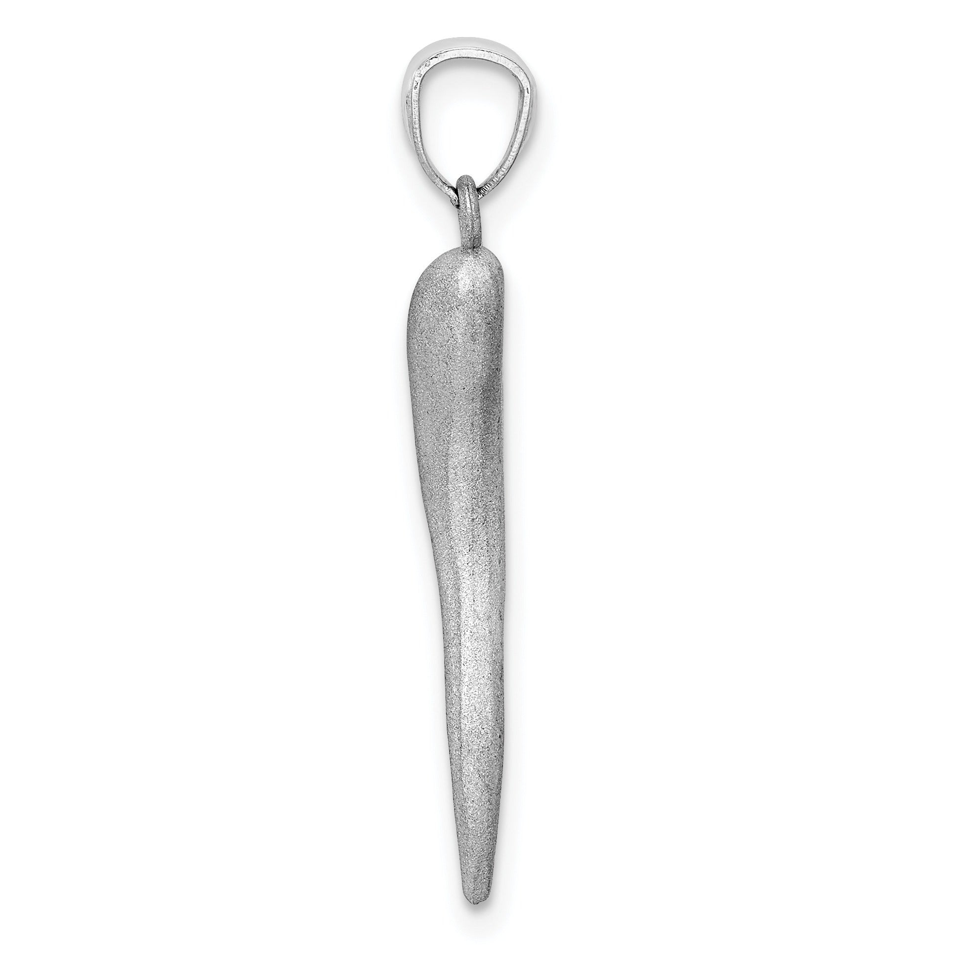 14k Gold Italian Horn Pendant