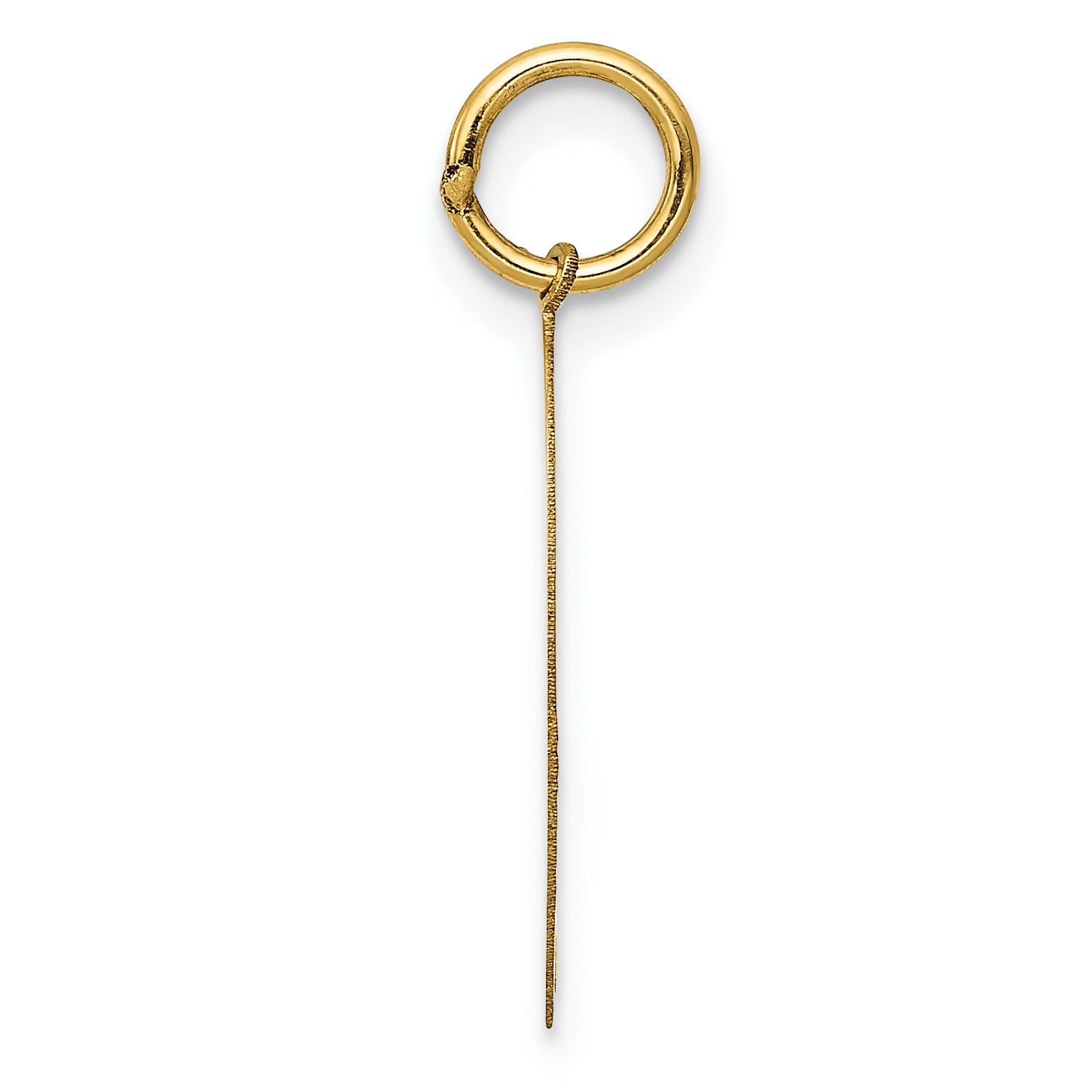 2-piece 14K Gold BEST FRIEND Charm Heart Pendant