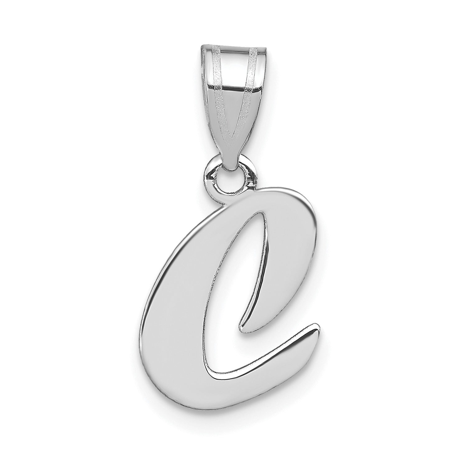 Gold Initial Pendant Fine Color Jewels